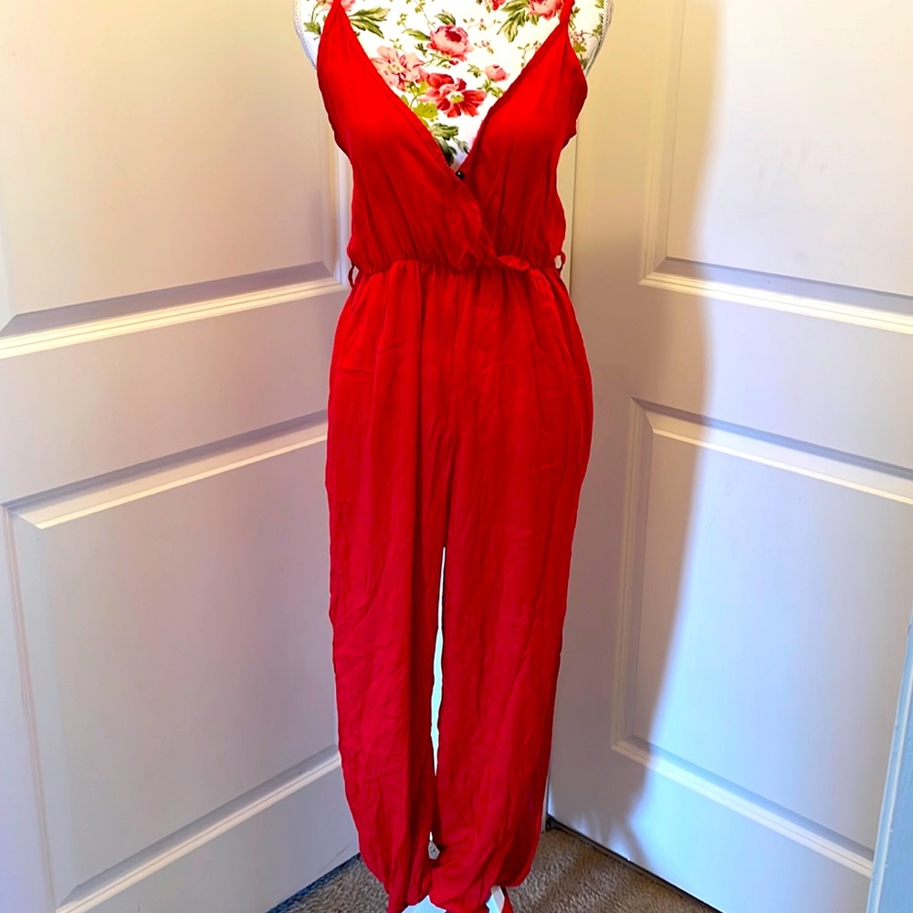 Coral Jumpsuit